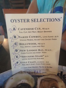 oyster descriptions