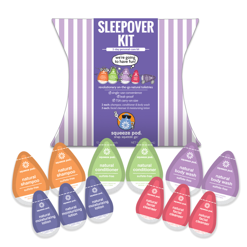 Squeeze Pod’s Sleepover Kit