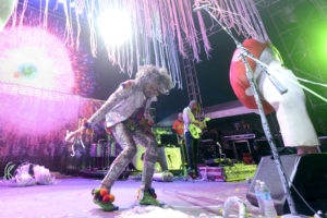 Wayne Coyne of the Flaming Lips performing at the White Oak Music Hall. Photos by Anne Marie D’Arcy 