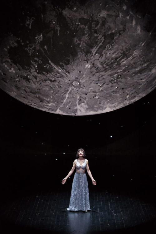 Josie de Guzman as Titania in the Alley Theatre’s production of A Midsummer Night’s Dream. Photo by Lynn Lane.