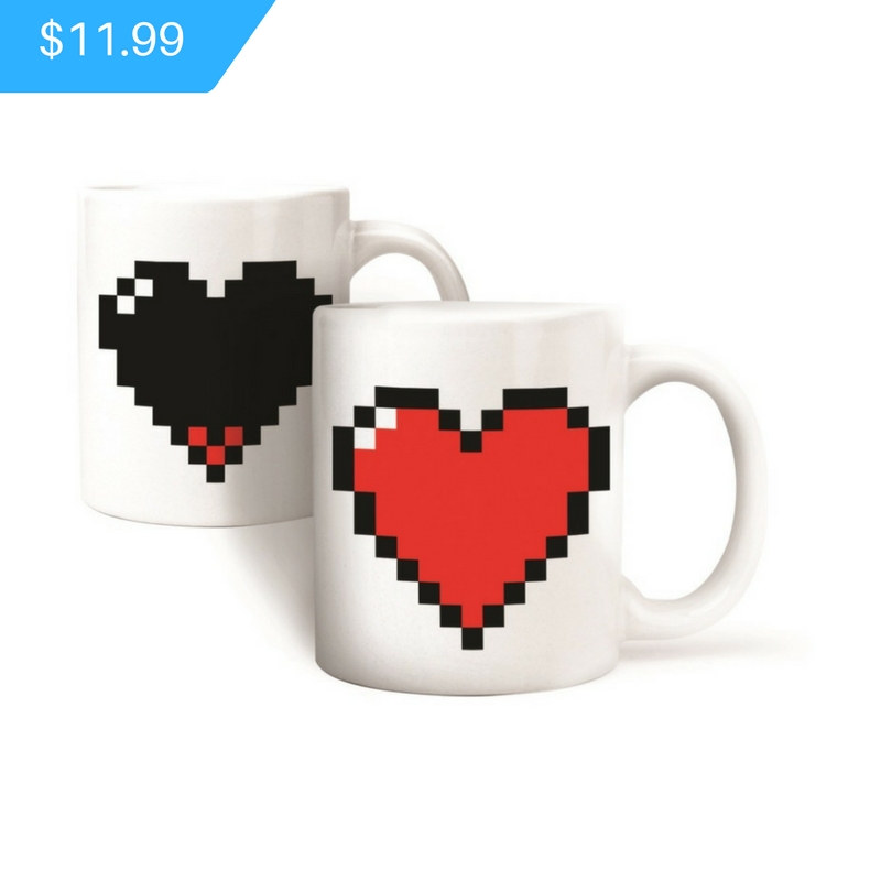 Pixel Heart Mug