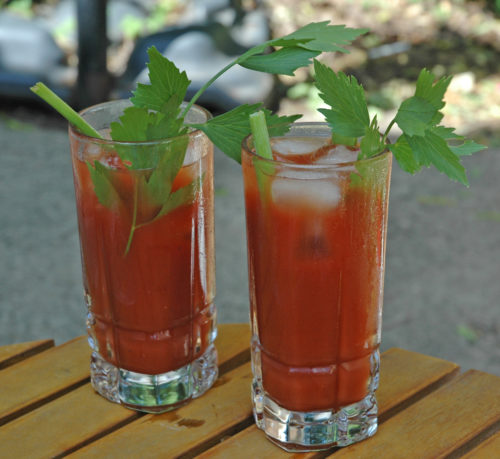 Bloody Mary with Lovage