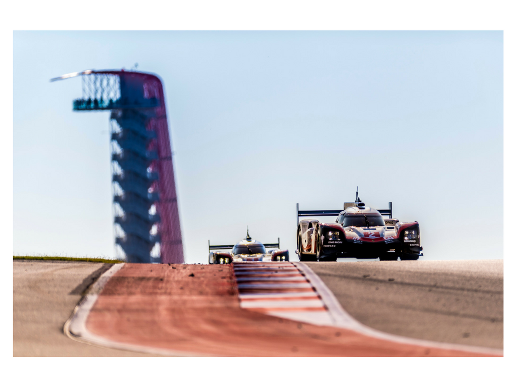 After 6 hours of racing the first and second place finishers are the #2 and #1 Porsche LMP Team 919 hybrids. Driven by Timo Bernhard, Earl Bamber, Brendon Hartley, Neel Jani, André Lotterer and Nick Tandy.