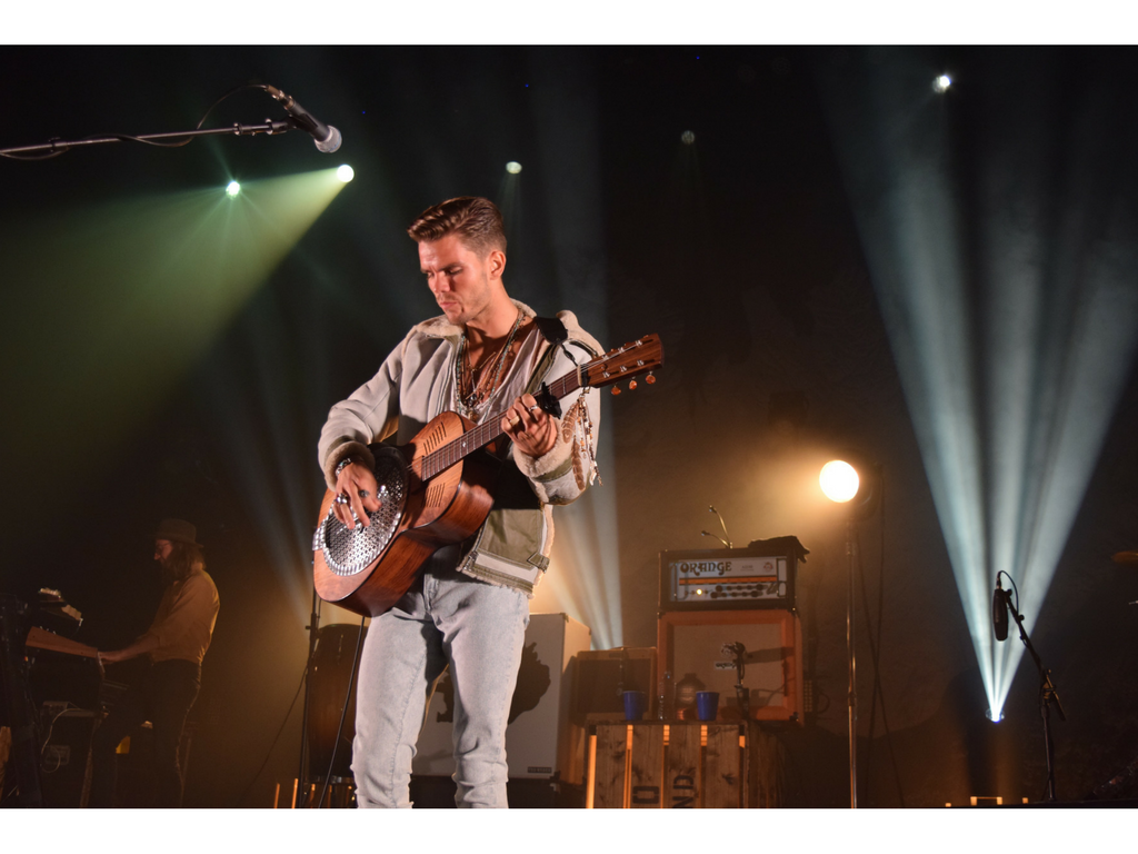 Austin welcomed Kaleo with cheers, singing along throughout their act. “It has obviously been a big change coming from Iceland, a small country of 300,000 people, to the USA, with over 300 million people,” says JJ Julius Son.