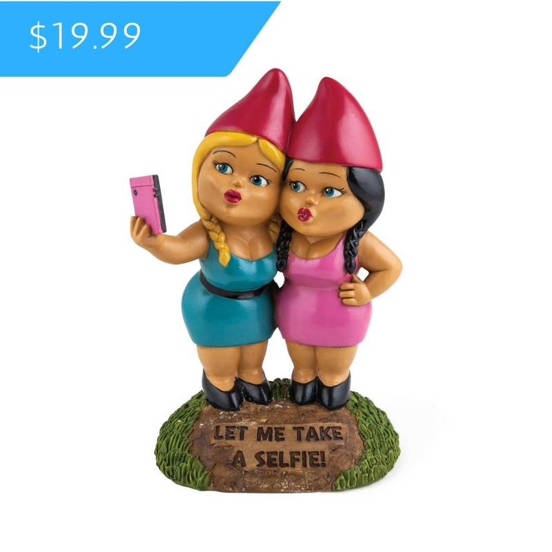 Selfie Sisters Gnome