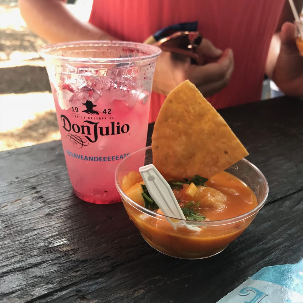 Ceviche and a Paloma? Absolutely.