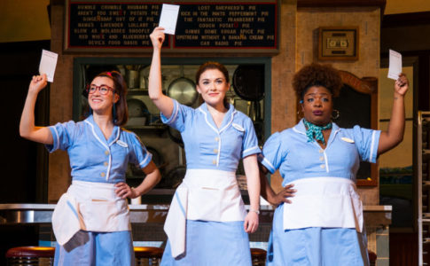 Jessie Shelton Christine Dwyer and Maiesha McQueen in the National Tour of Waitress Credit Philicia Endelman e1548101851526