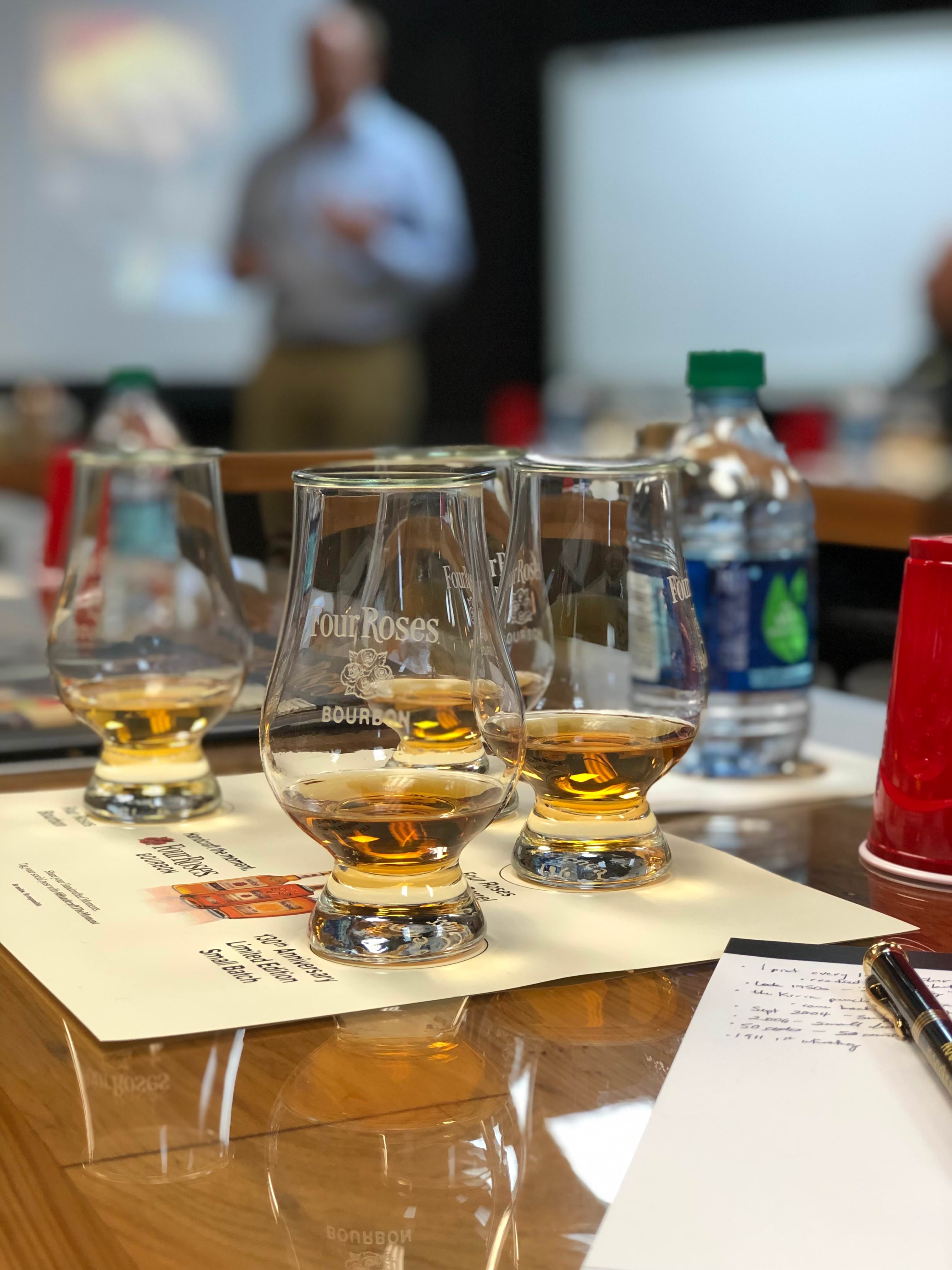 A delicious tour through the Four Roses product line.